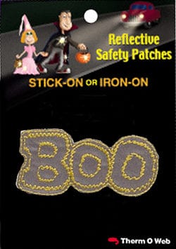 HeatnBond patch Halloween réfléchissant citrouille