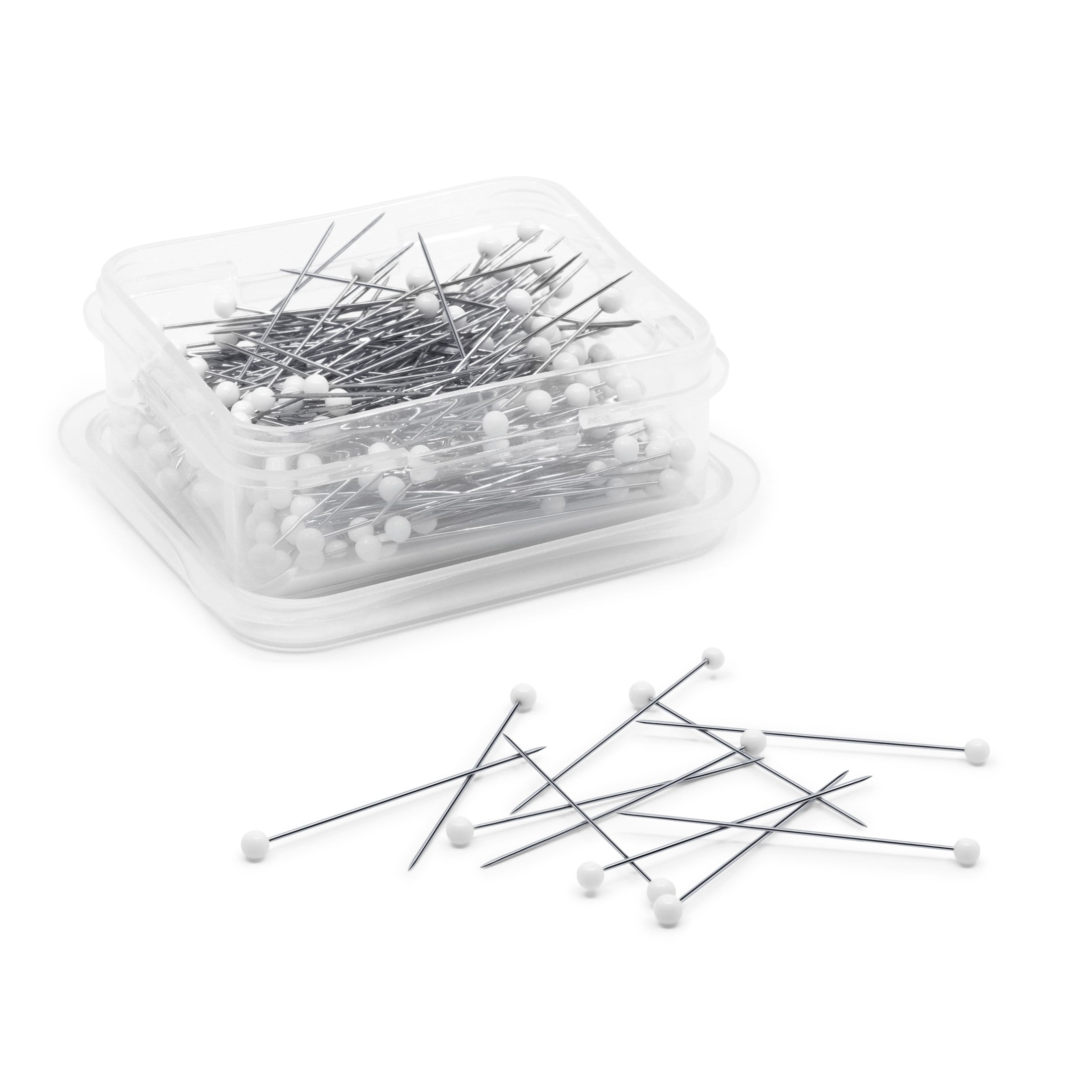 Dritz Épingles Verre Blanc Extra-Fines 35 mm 250 pcs