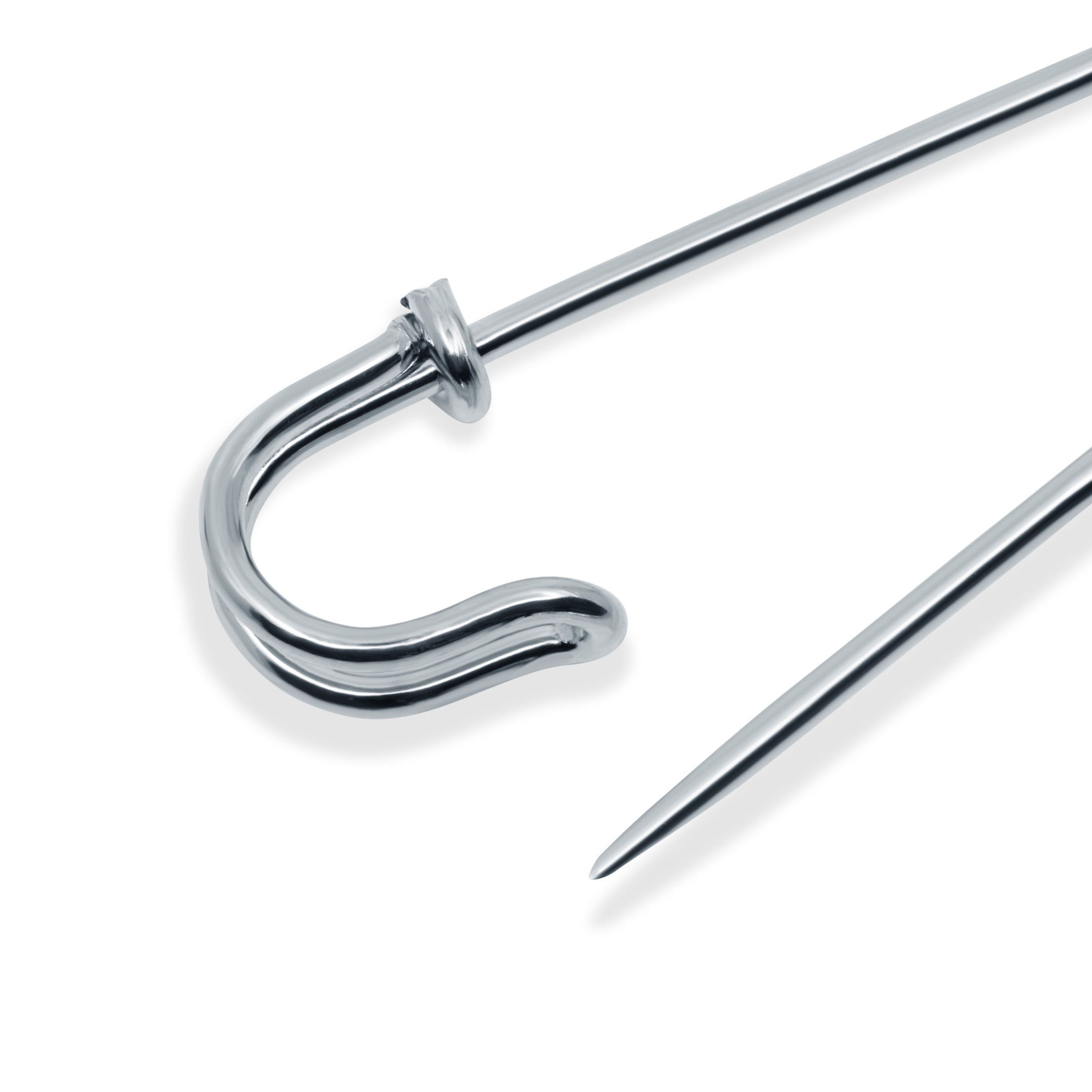 Dritz Épingle kilt jupe 75 mm nickel 2 pc