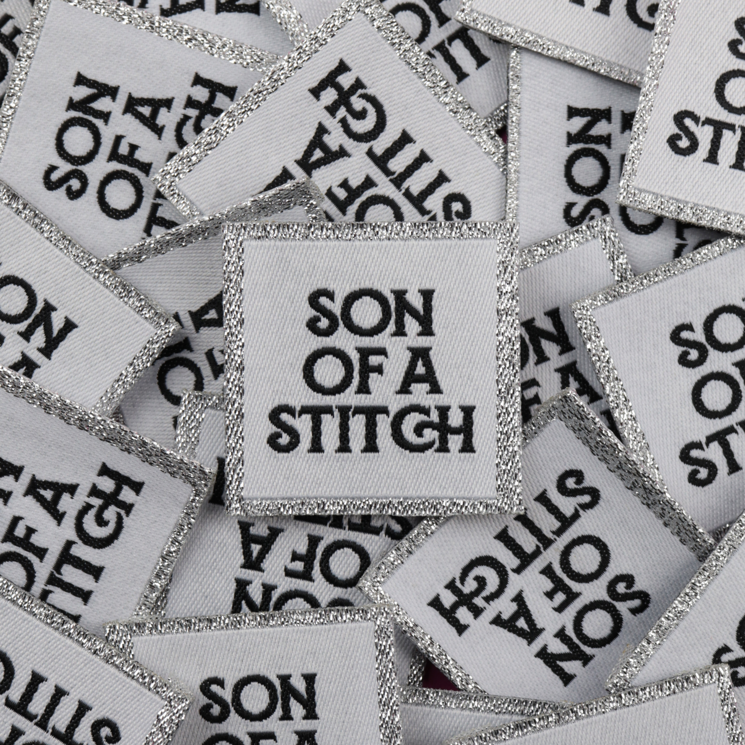 Bohin étiquette Son of a stitch à coudre 3,5 cm