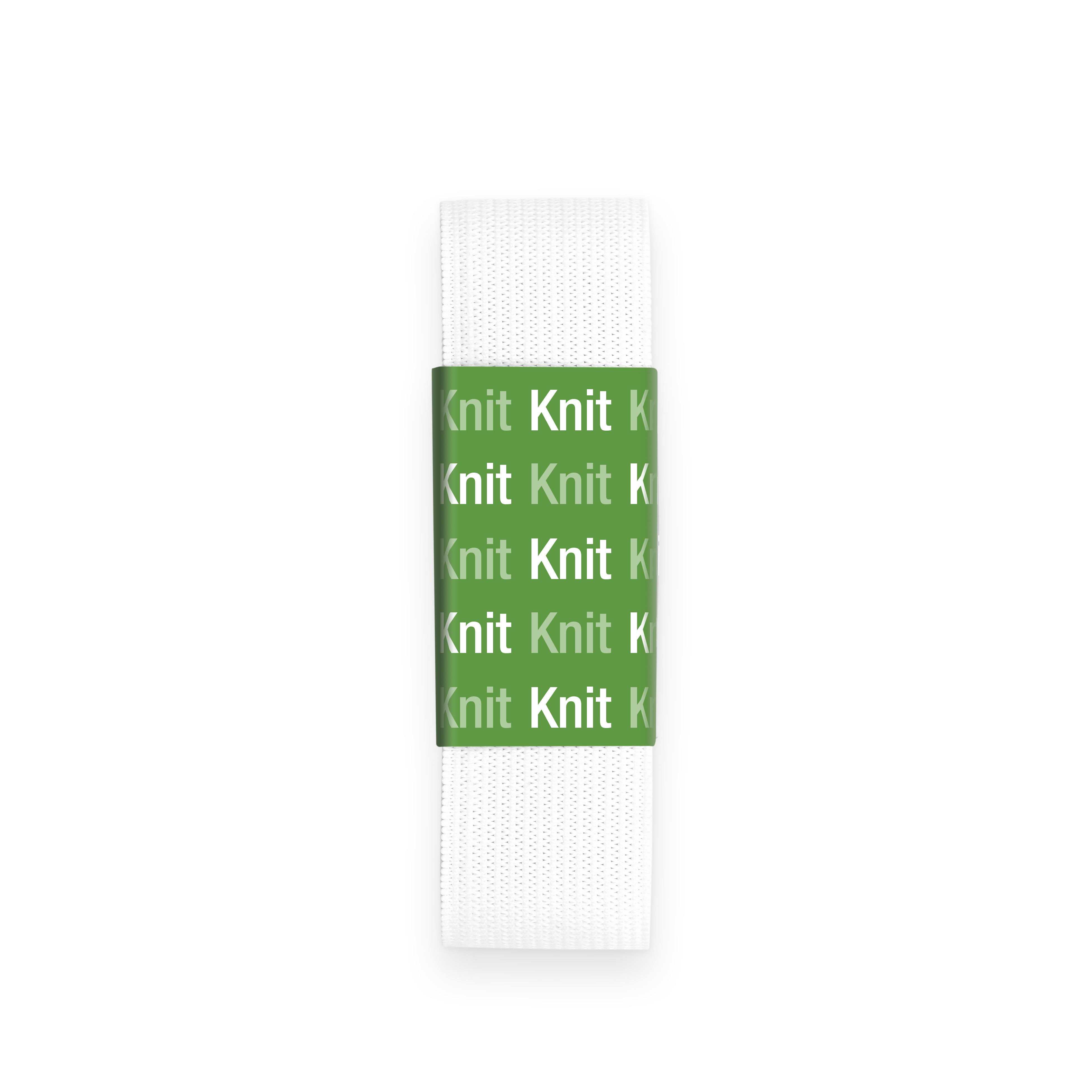Dritz 9323W Élastique Tricot Anti-Roule Blanc 25 mm 76 cm