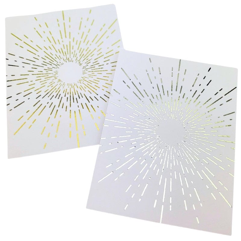 HeatnBond Deco Foil cartes toner Ray of Sunshine A2 x8 feuilles