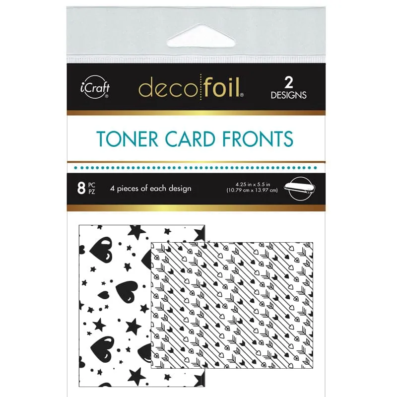 HeatnBond Deco Foil carte toner Cupid's Arrow 8 feuilles
