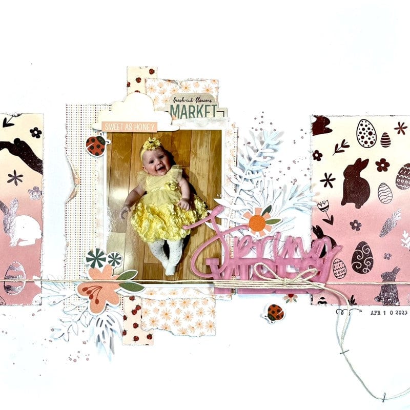 HeatnBond Deco Foil Eggcellent Easter carte toner A2 10,8x14 cm