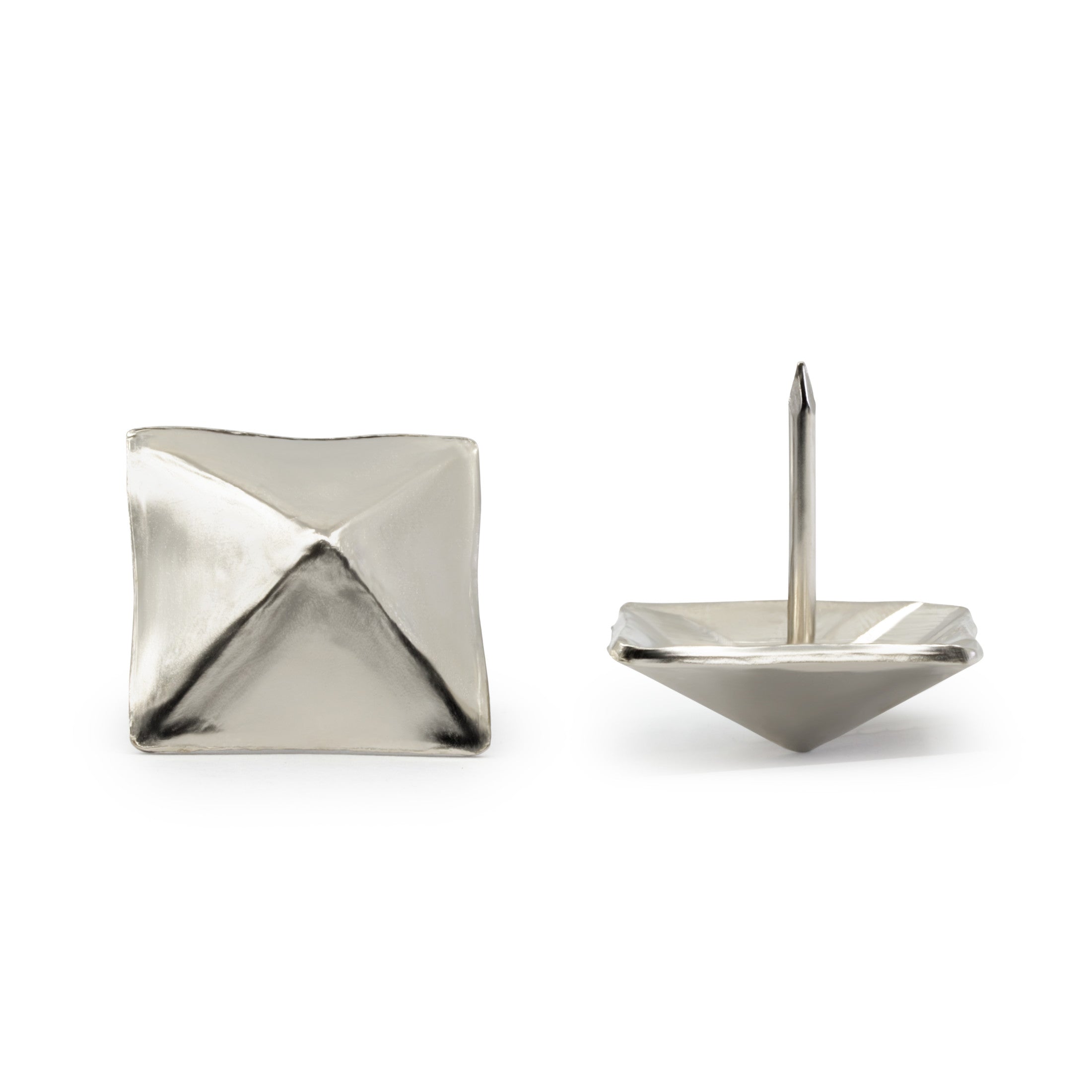 Dritz 44272 clous décoratifs carrés 19mm nickel x10
