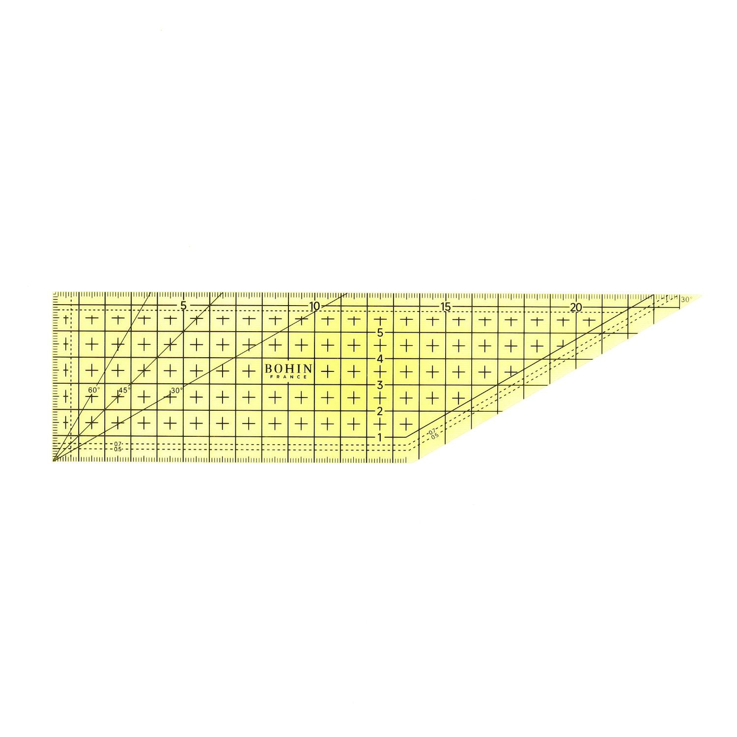 Bohin Règle repassage thermorésistante 30x10 cm