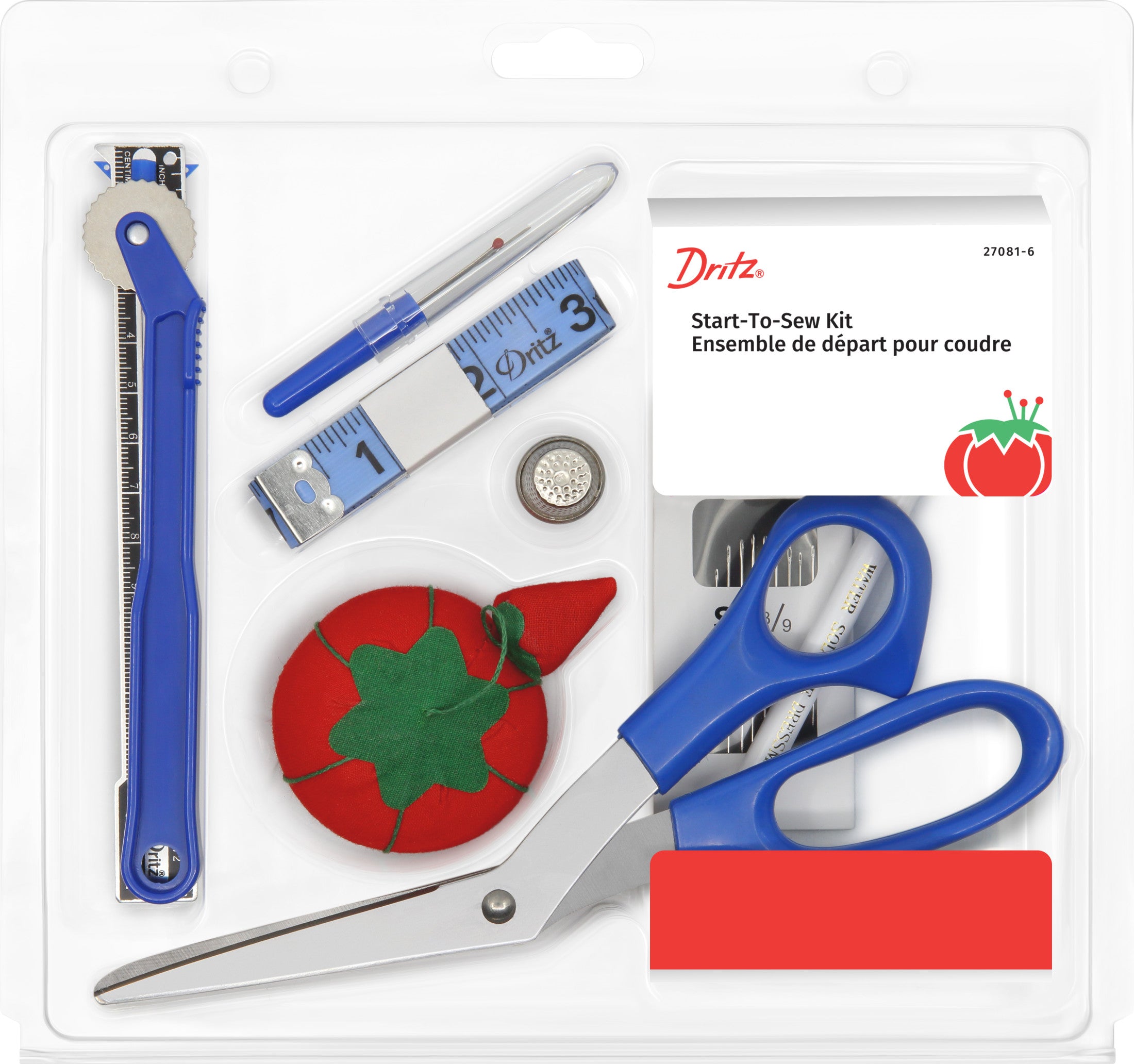 Dritz Sewing Kits Kit Couture Débutant 15 Pièces Boite