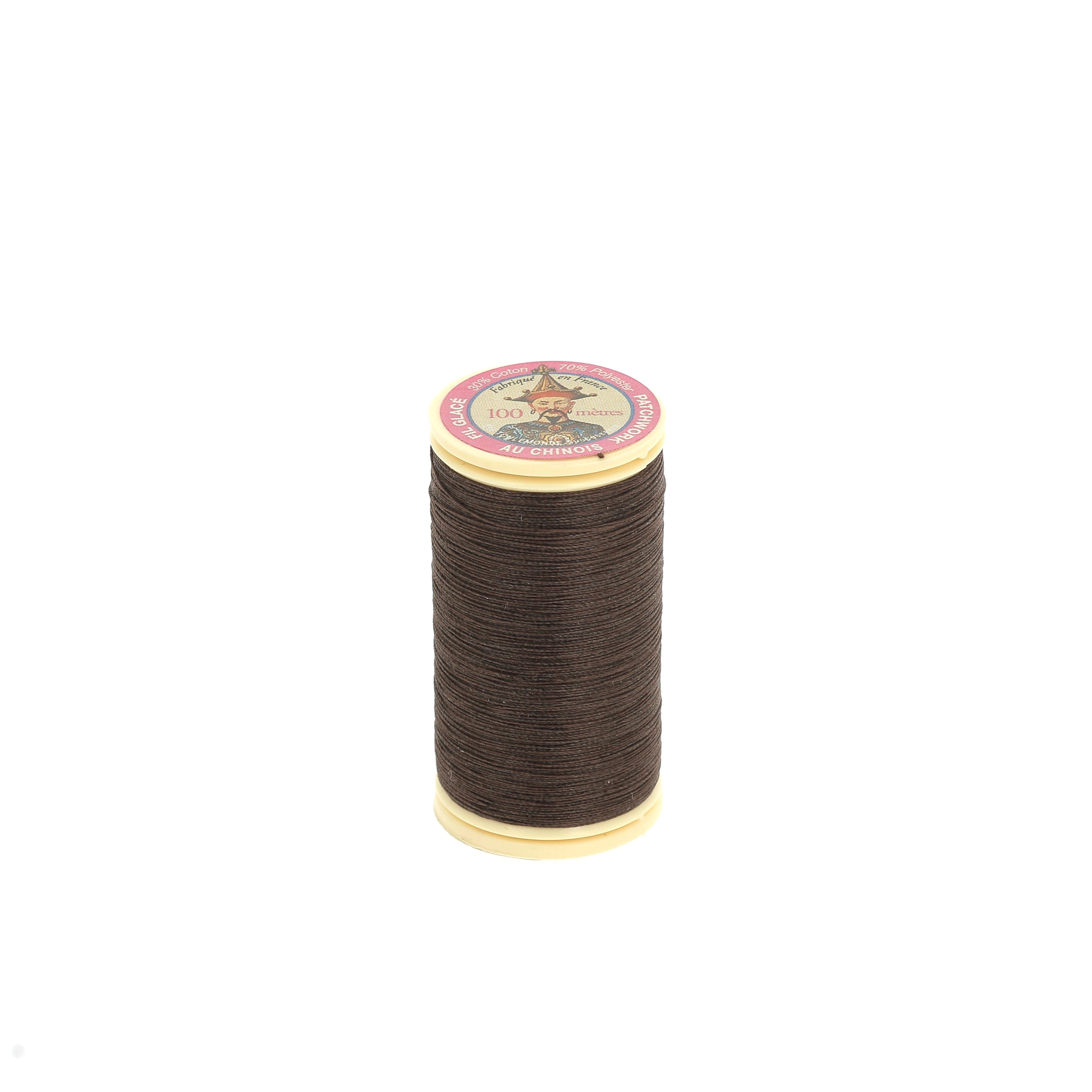 Fil Au Chinois Fil Patchwork Glacé N°50 100 m Blanc 100