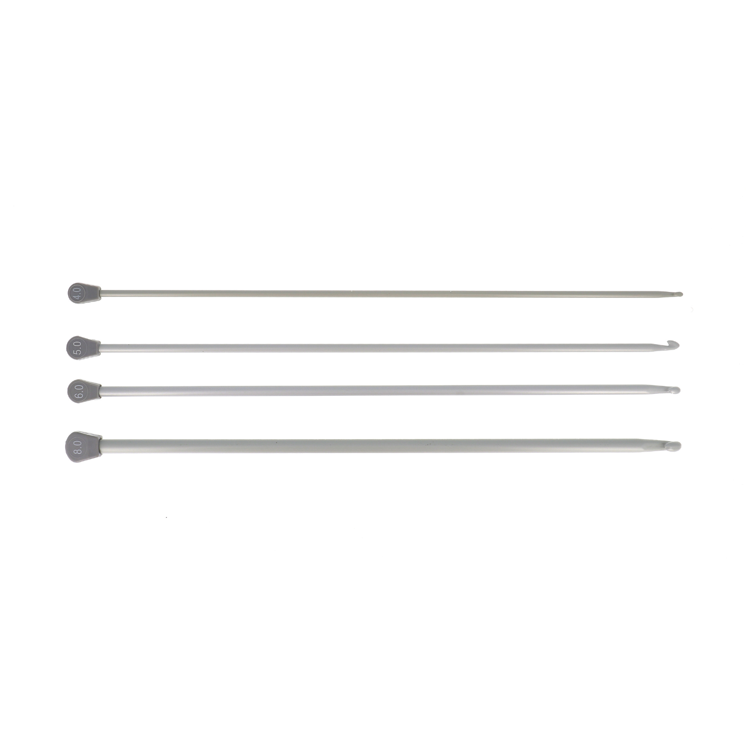 Bohin Crochet tunisien aluminium 35 cm N°5