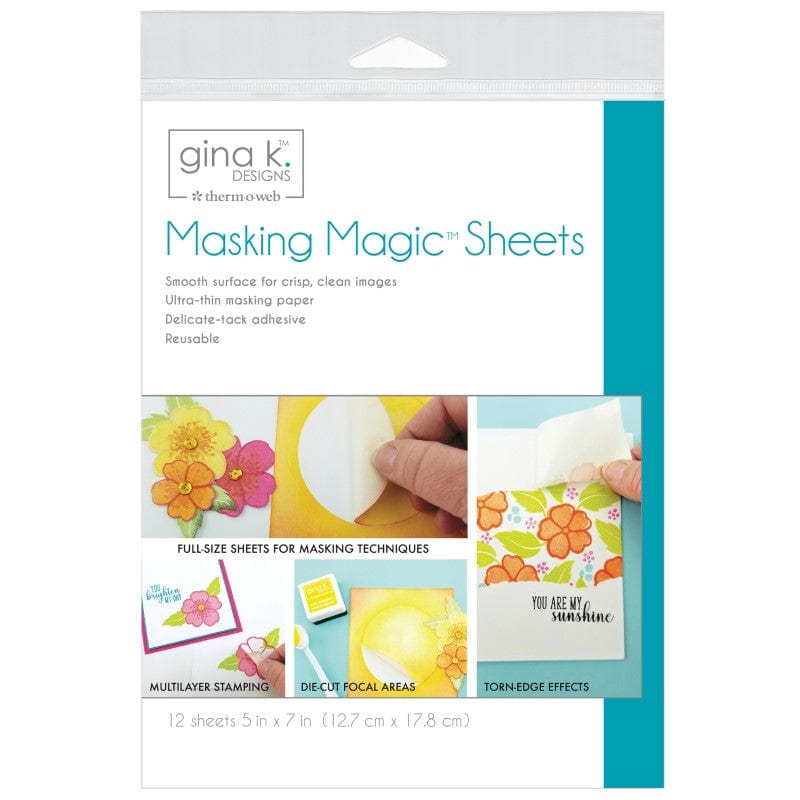 HeatnBond Gina K. Designs Masking Magic papier masquage 12