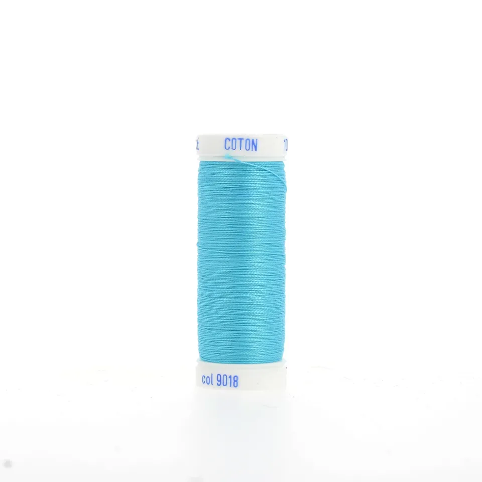 Bohin Lebaufil fil à coudre coton Bleu 9018 bobine 100 m