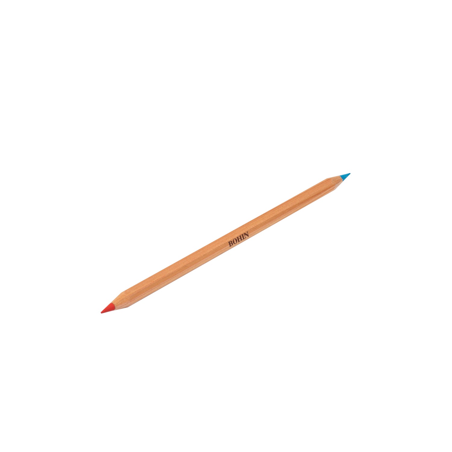 Bohin Marquage Crayon craie bicolore crayon Blanc/rouge effaçable