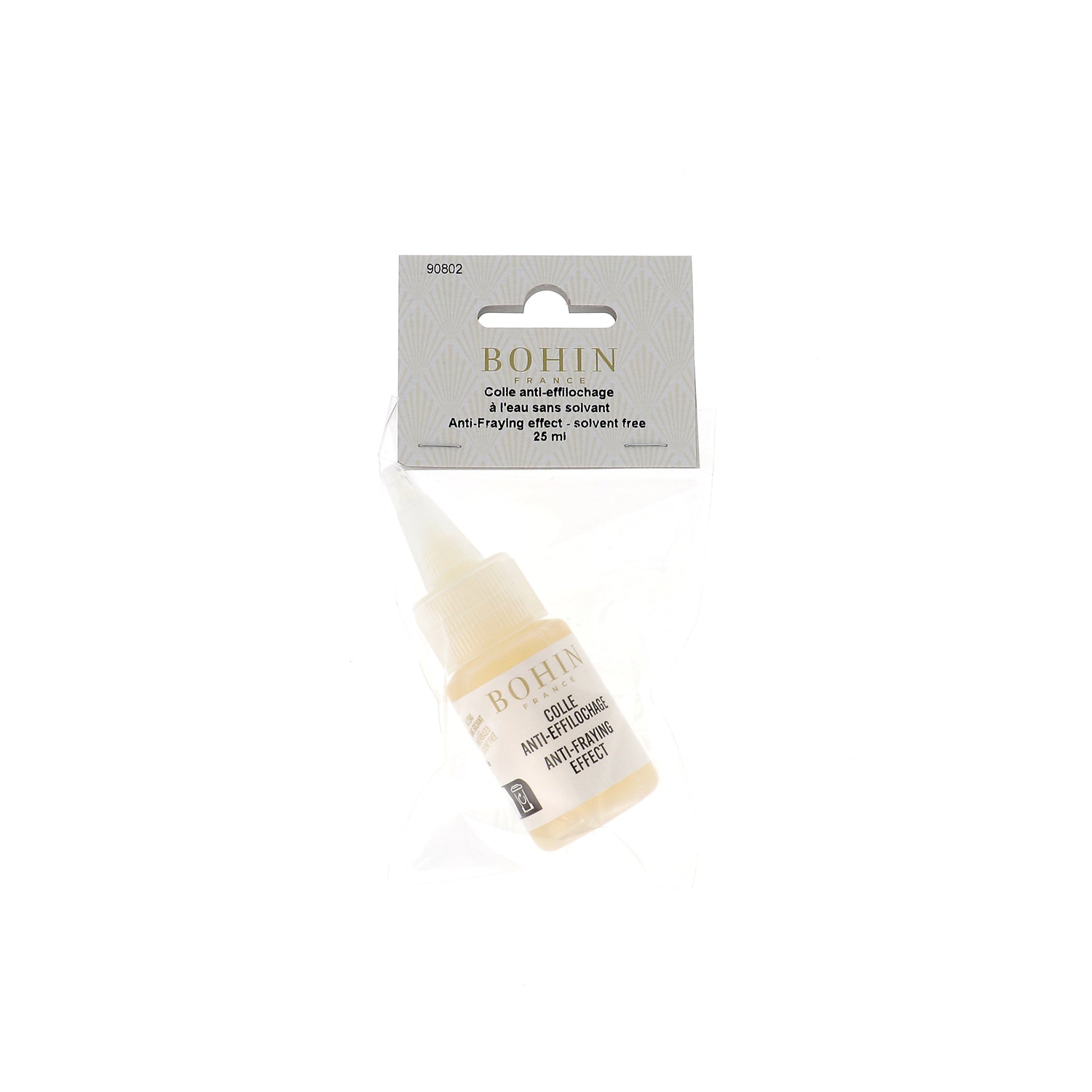 Bohin Colles textiles colle anti-effilochage 25 ml transparente