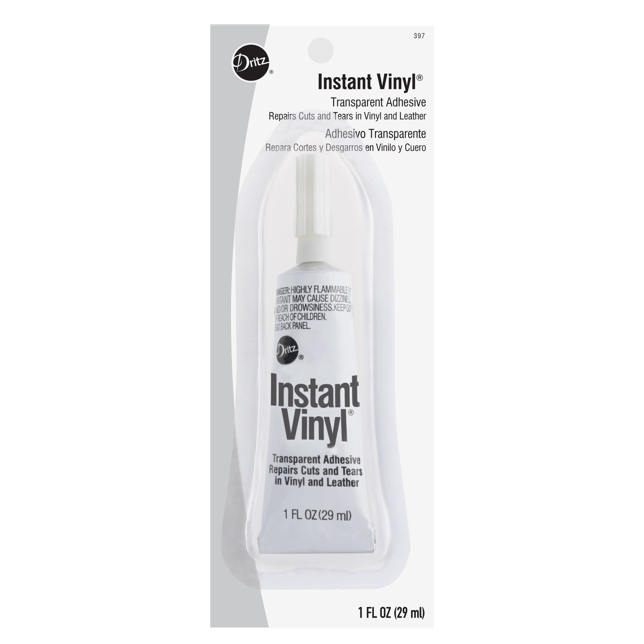 Dritz 397 colle vinyle transparente 30 ml souple