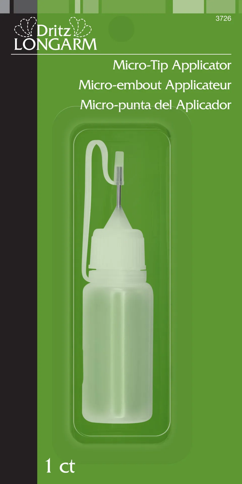 Dritz applicateur micro-pointe flacon précision pour huile