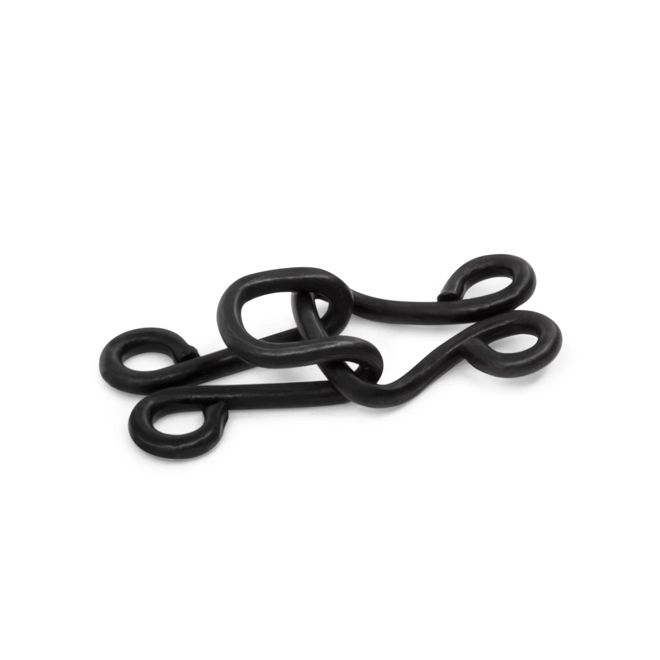 Dritz Agrafes Manteau Crochets 4 pcs Noir