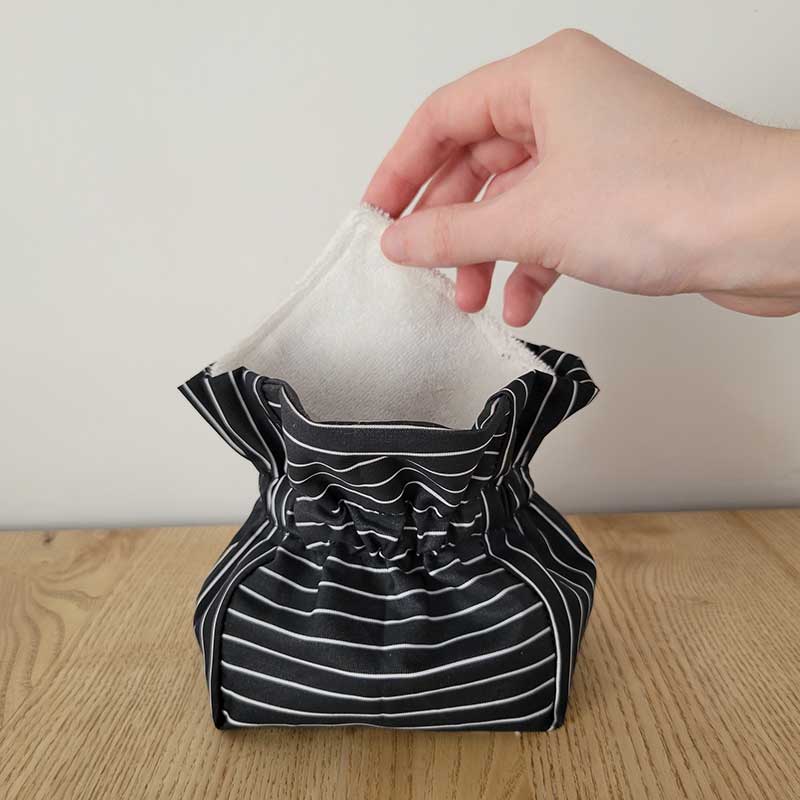 Kitac Pochon 8 Lingettes kit couture facile éponge