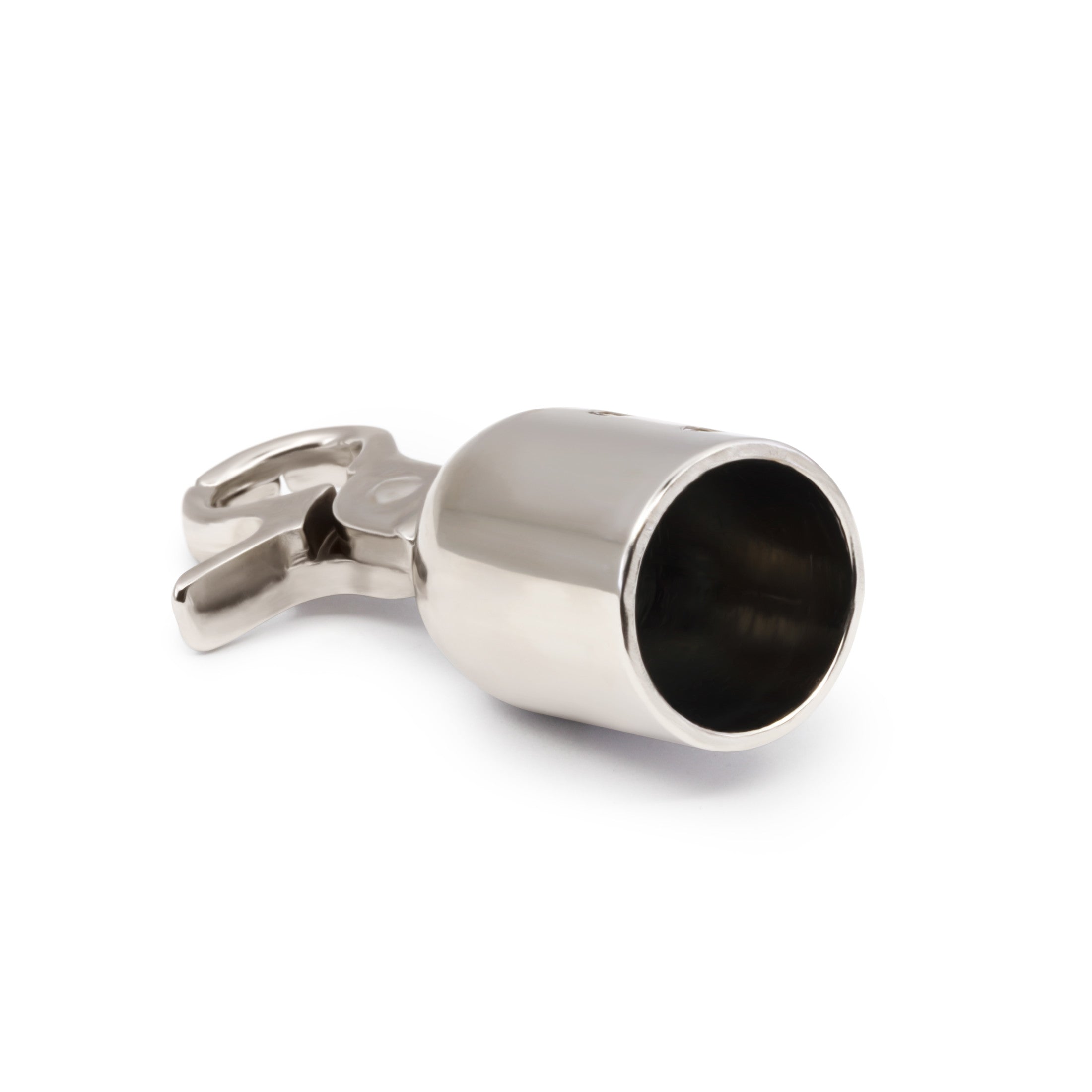 Dritz Embout pompon nickel fermoir mousqueton