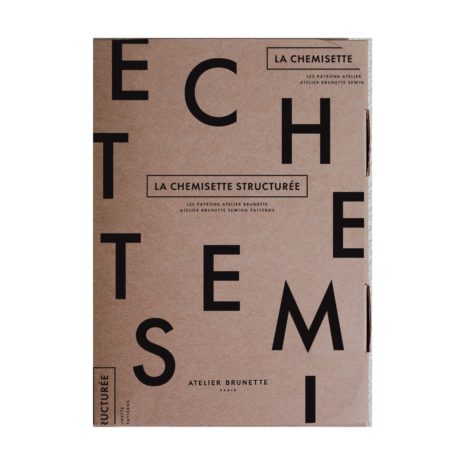Atelier Brunette La Chemisette Structurée patron couture 34-50