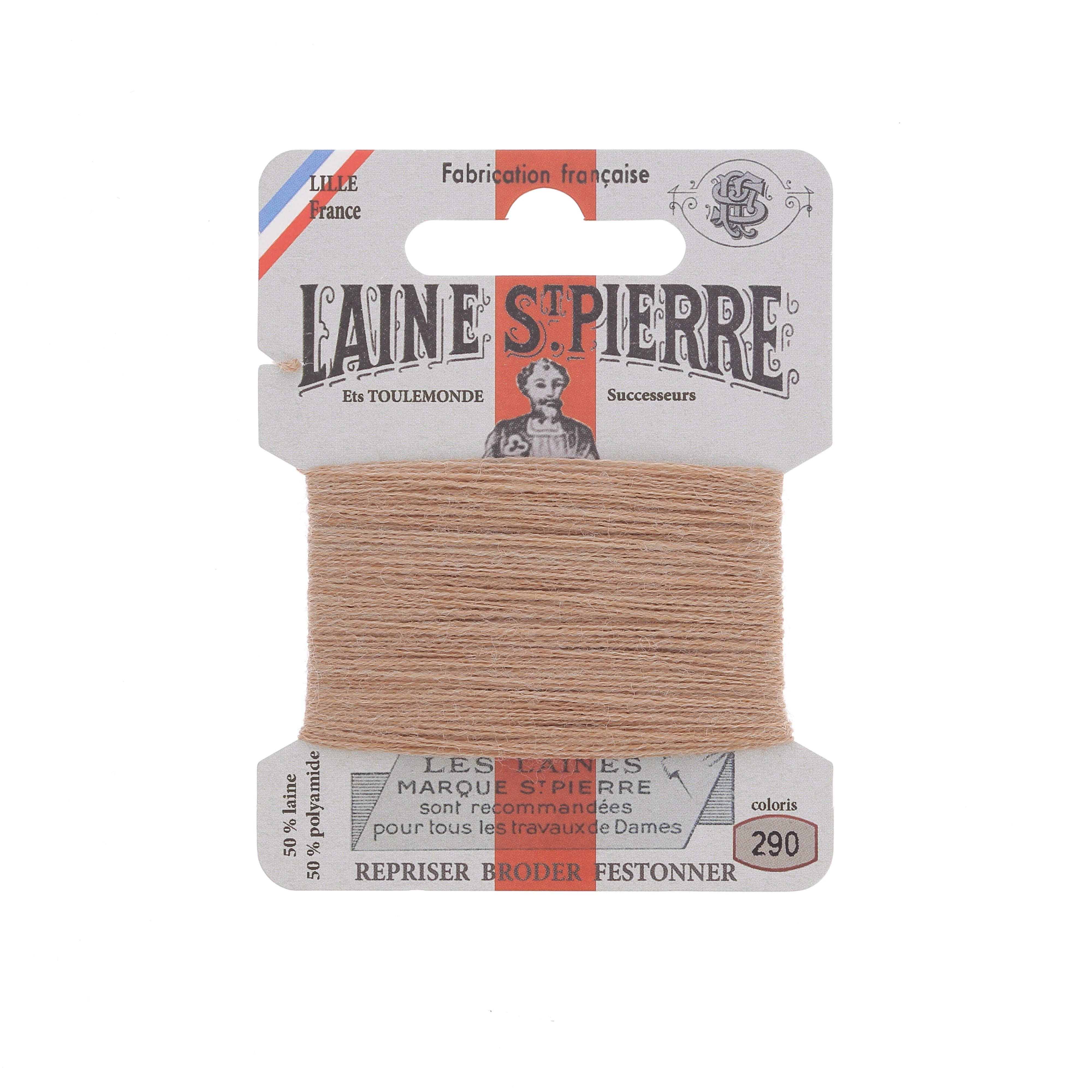 Bohin Fils Fil à broder Laine St Pierre beige normal 310