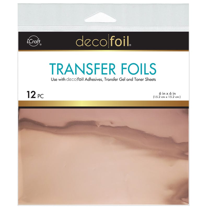 HeatnBond Deco Foil Cider feuille transfert 12 feuilles 15x15cm