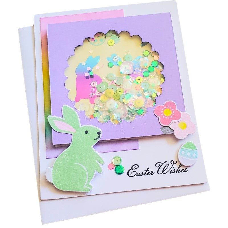 HeatnBond Deco Foil Eggcellent Easter carte toner A2 10,8x14 cm