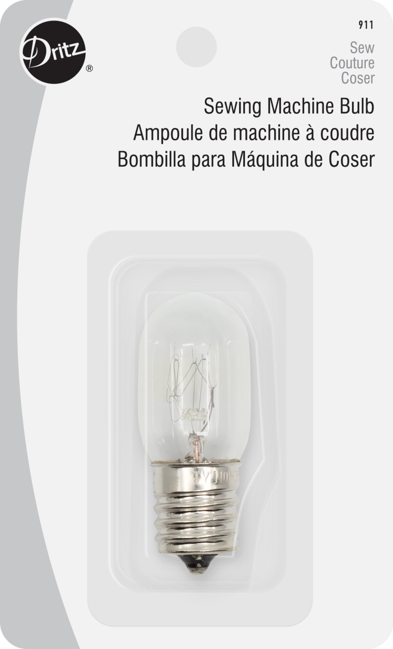 Dritz Ampoule Machine à Coudre Culot à Vis 15W