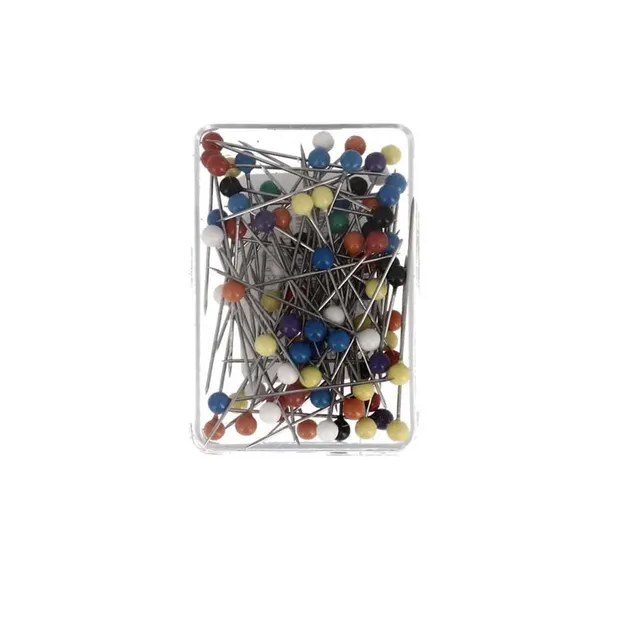 Bohin Épingles tête plastique 34 mm 100 pièces acier