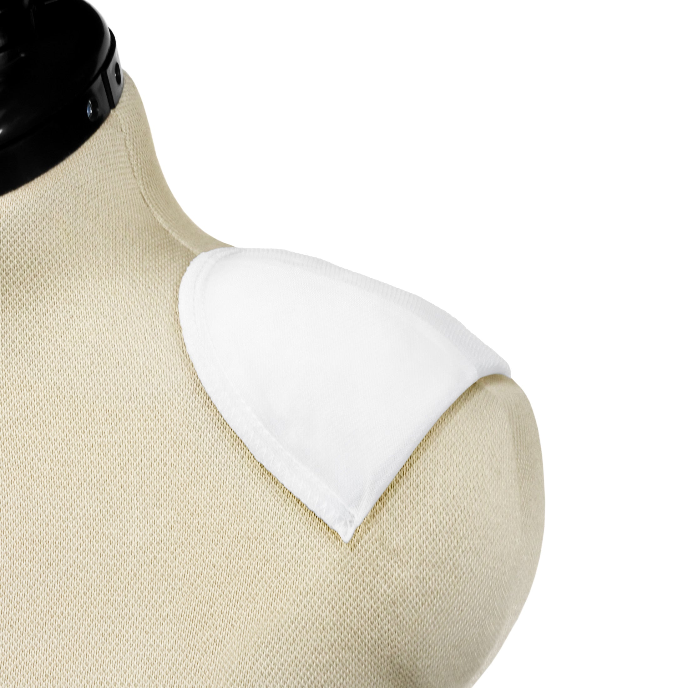 Dritz épaulette raglan housse blanche 12 mm paire