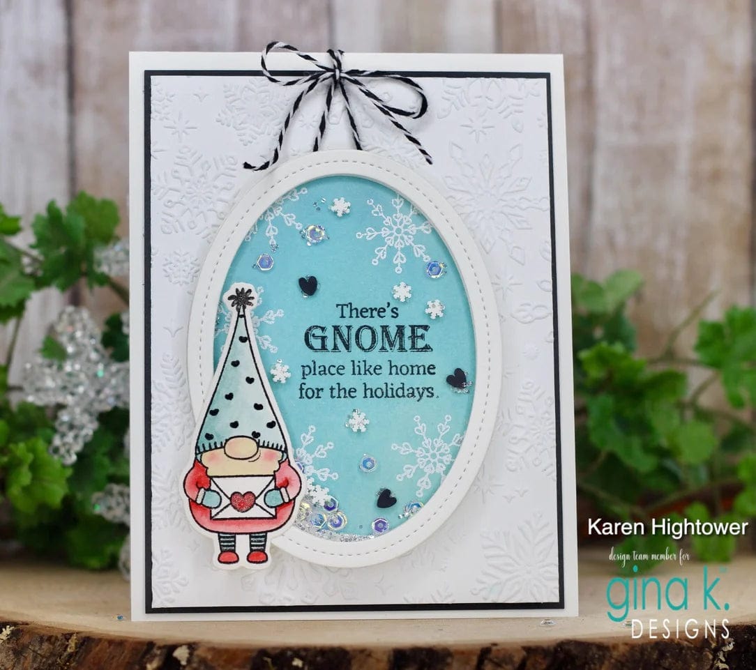 HeatnBond Gina K. Designs Snowflakes classeur gaufrage 5x7