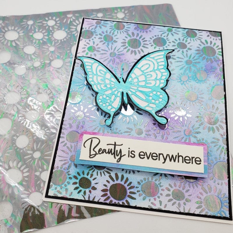HeatnBond Brutus Monroe feuille transfert Pewter Lane 15x15 x16