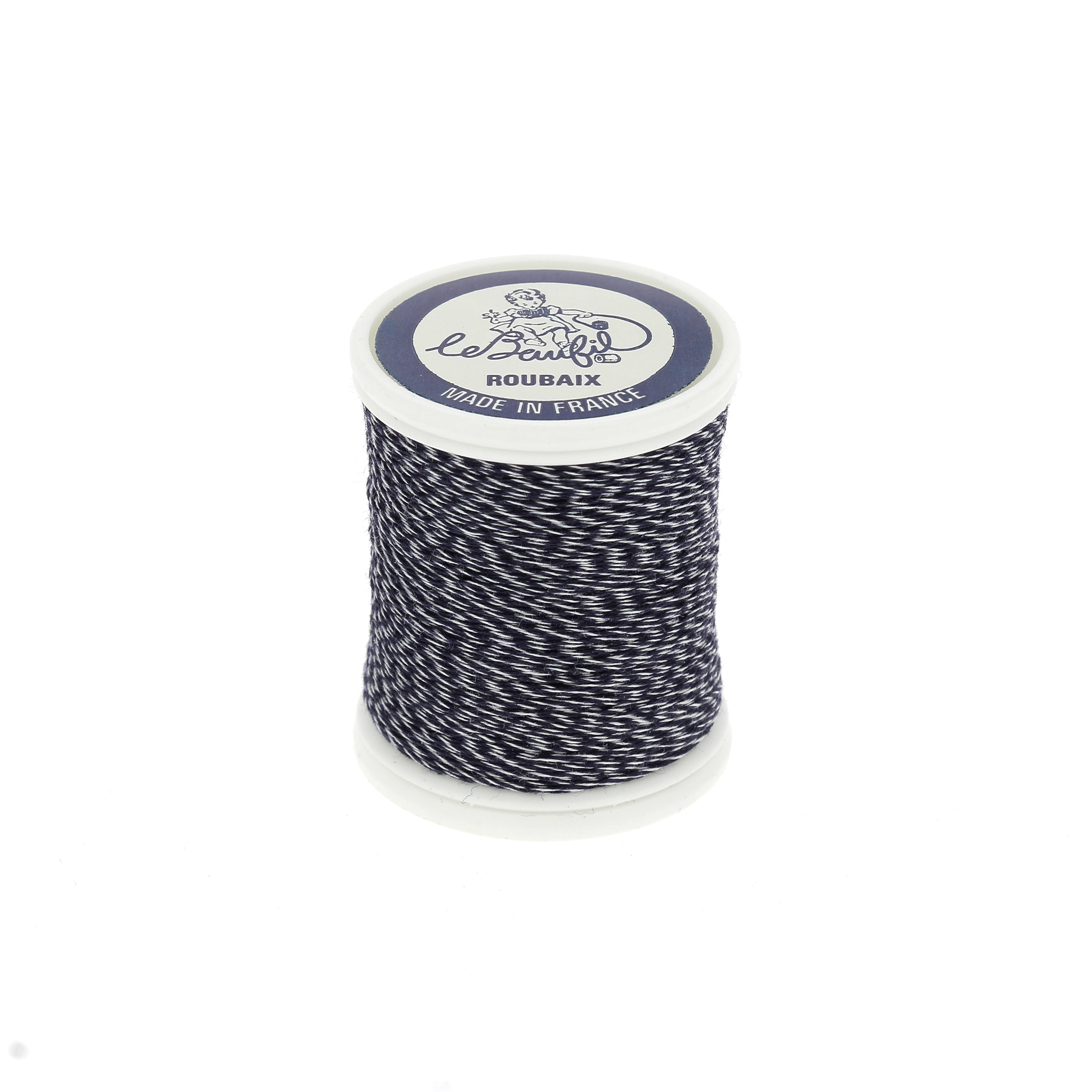 Bohin Lebaufil Fil Jeans bleu 100 m résistant denim