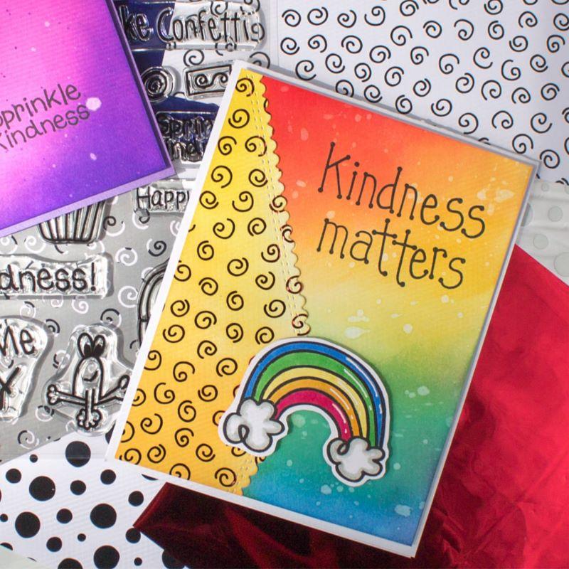 Laura Kelly Kindness On Purpose tampons clear 15x20 cm