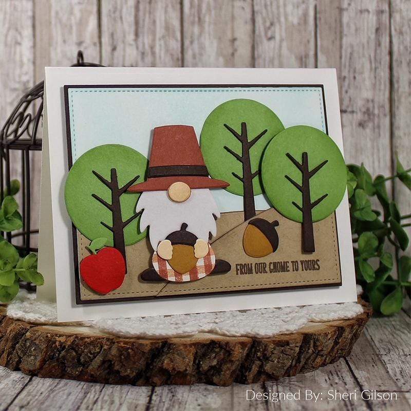 Gina K. Designs Gnome for the Holidays kit craft Festive Fall