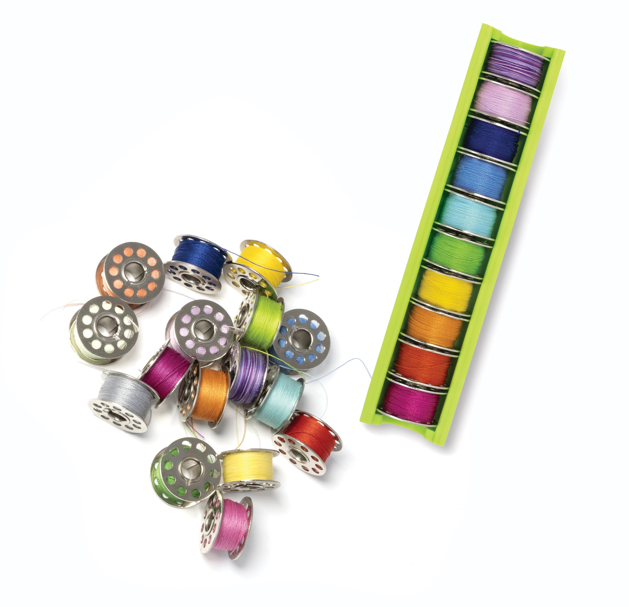 Dritz Sewing Baskets Boîte canettes Bobbin Boat rangement
