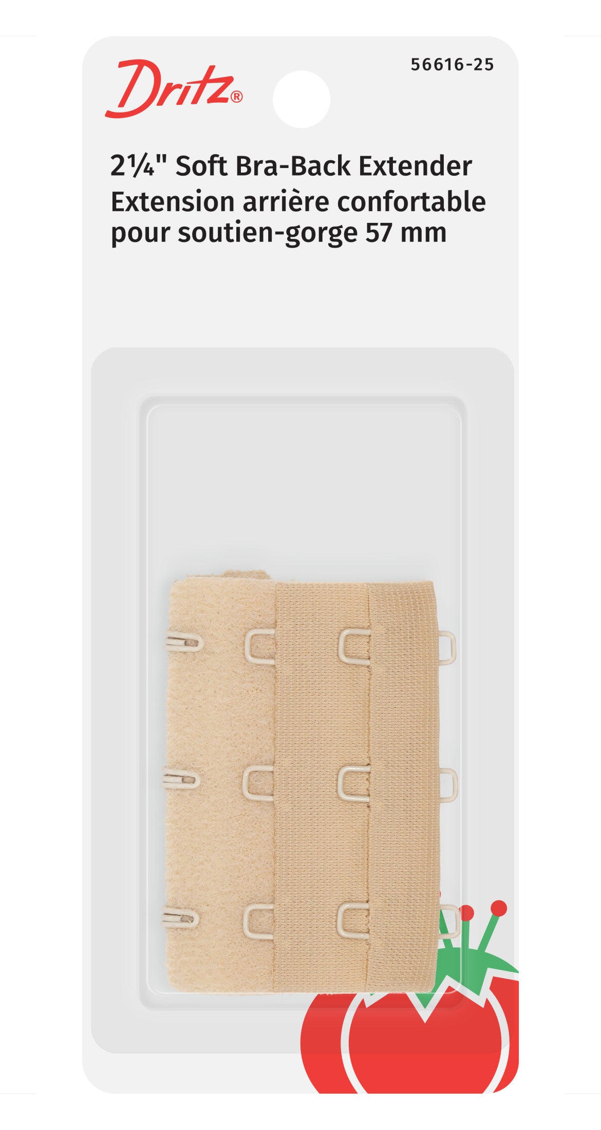 Dritz Clothing Care rallonge soutien-gorge blanc souple 5,7 cm