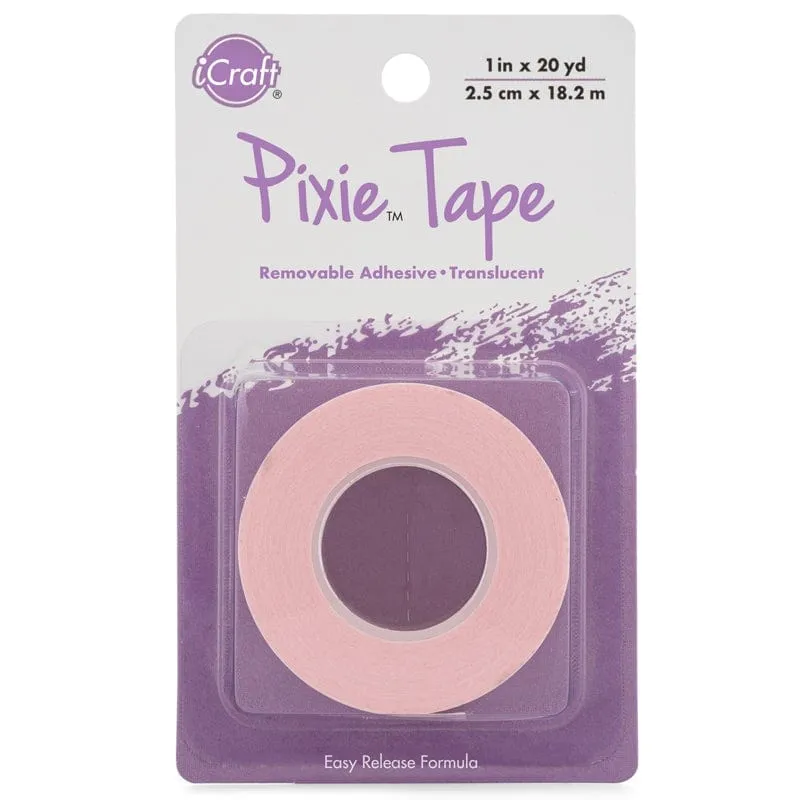 HeatnBond iCraft Pixie ruban adhésif rose 2,54cmx18,28m