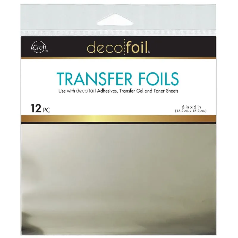 HeatnBond Deco Foil Birch feuille transfert 12 feuilles