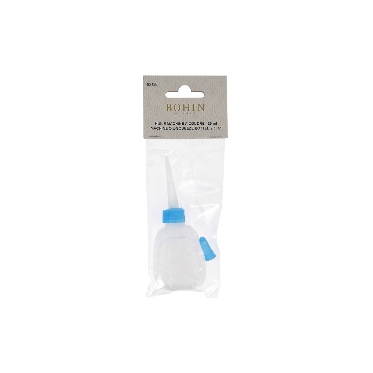 Bohin huile machine à coudre 25 ml bec applicateur