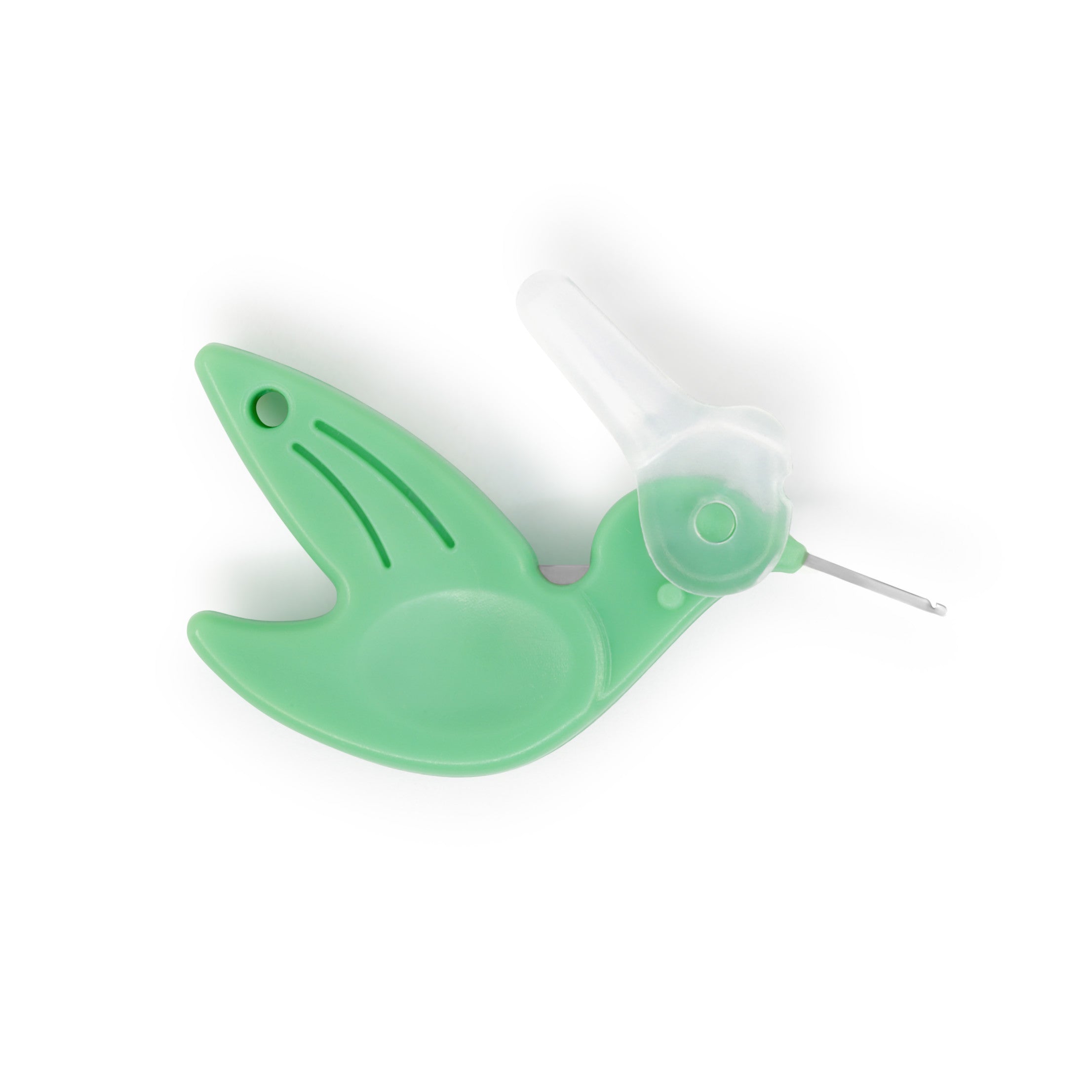 Dritz enfile-aiguille colibri avec coupe-fil