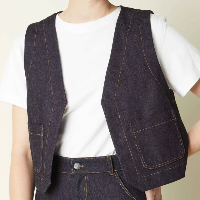 Atelier Brunette Patrons Petite Veste coupe large 34-50 débutant