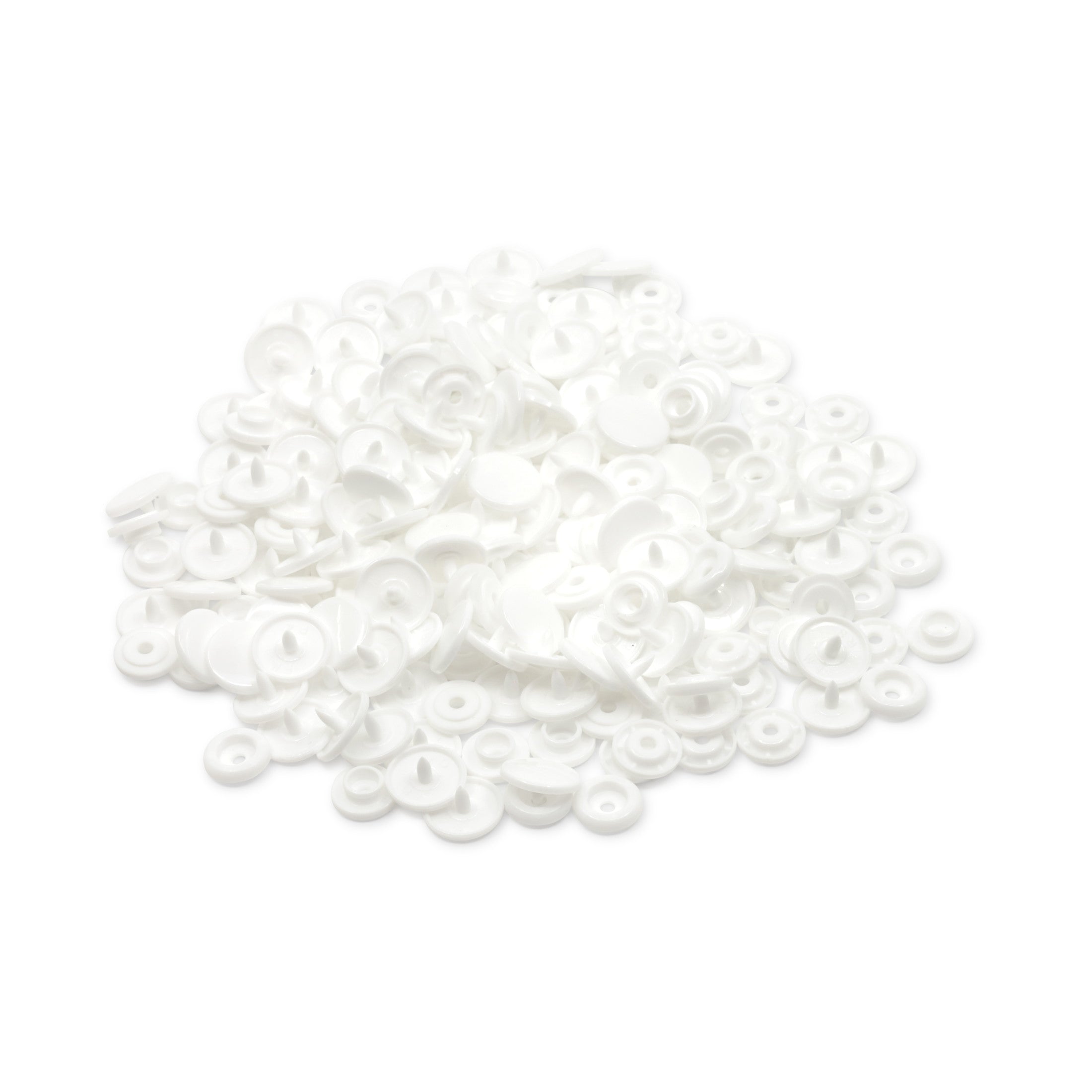Dritz Fasteners & Closures boutons pression plastique blanc 12mm x60