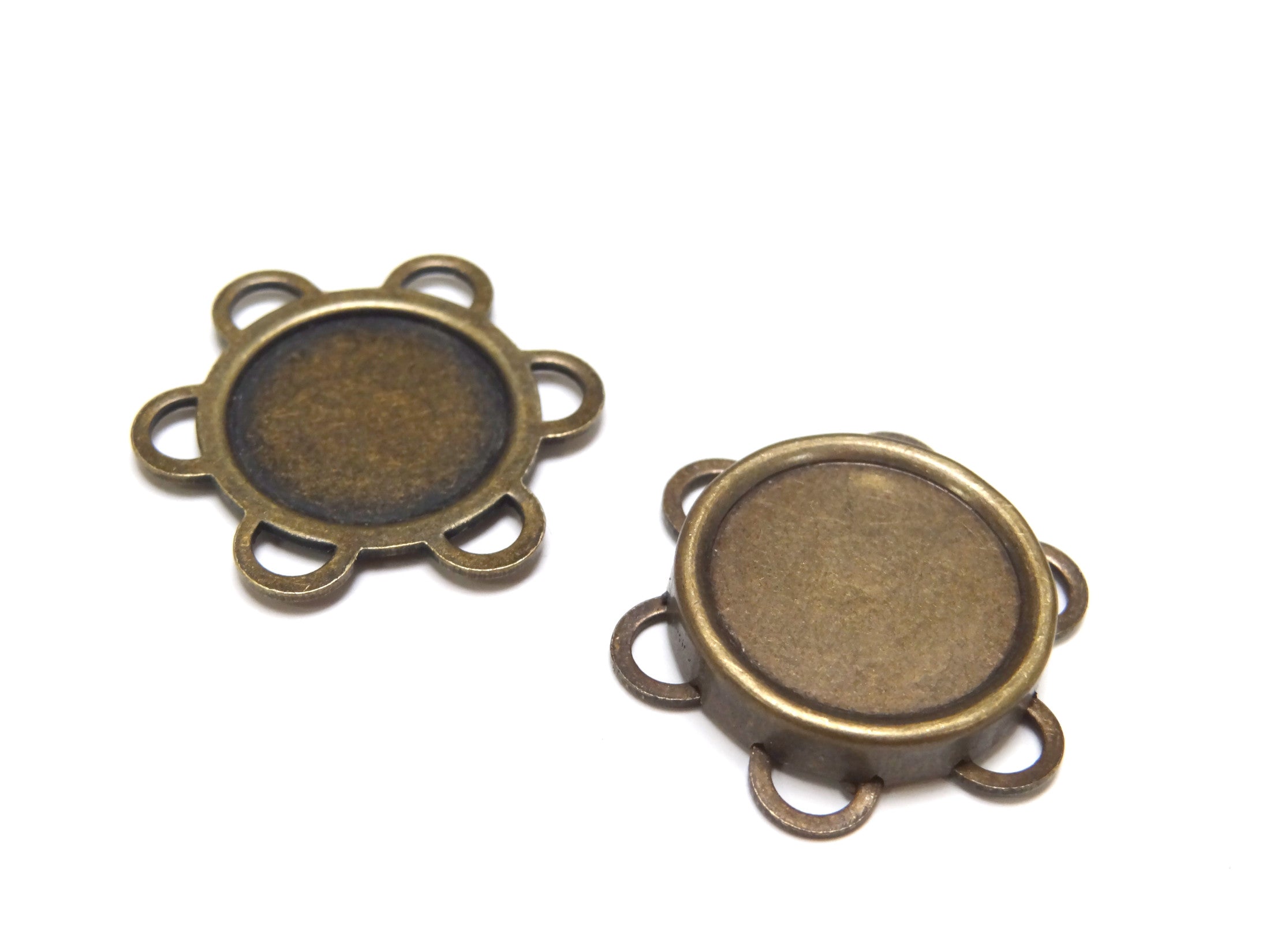 Dritz Fasteners Pression Magnétique Fleur Laiton 1 set