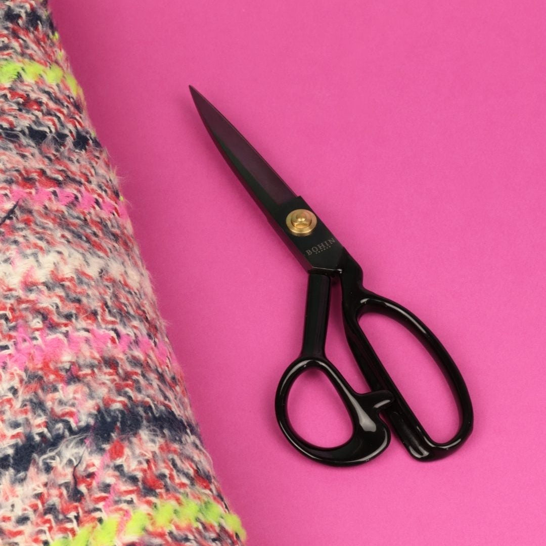 Bohin Coupe Ciseaux tailleur pro acier 25,5 cm tissu épais