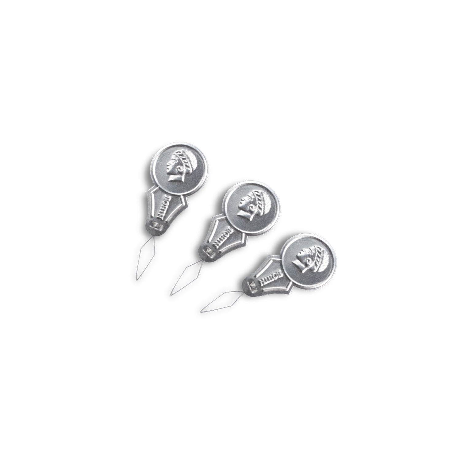 Bohin Accessoires aiguilles enfile-aiguille alu lot de 3 chas fin