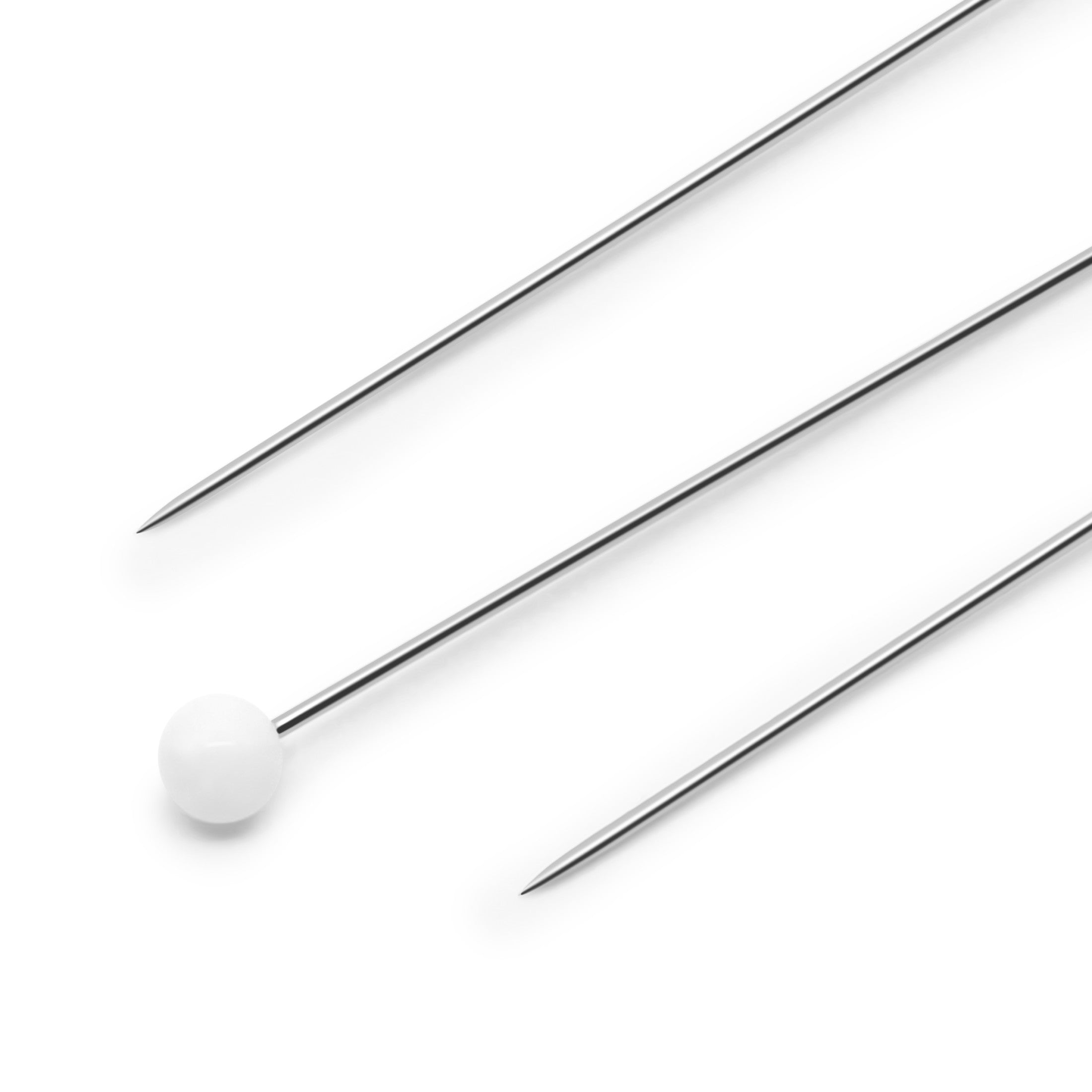 Dritz Épingles Verre Blanc Extra-Fines 35 mm 250 pcs