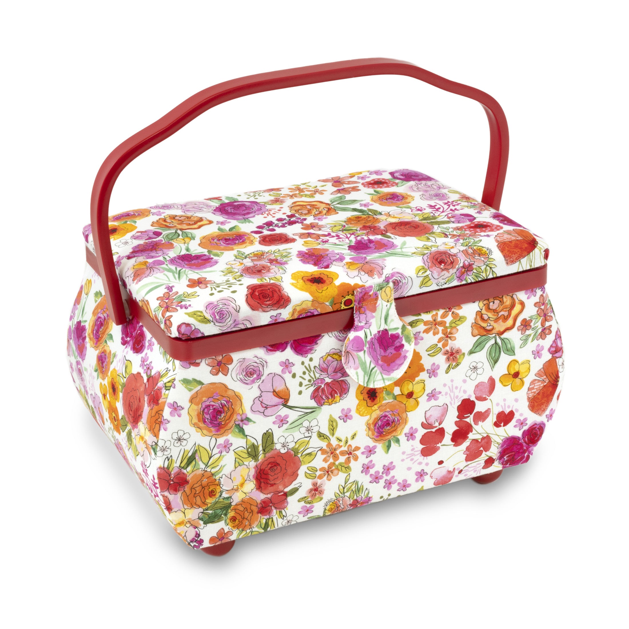 Dritz Panier Couture Grand Rétro Multicolore 32cm Boîte
