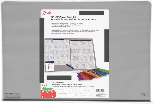 Dritz Magnet Board tableau aimanté 12x18 pouces