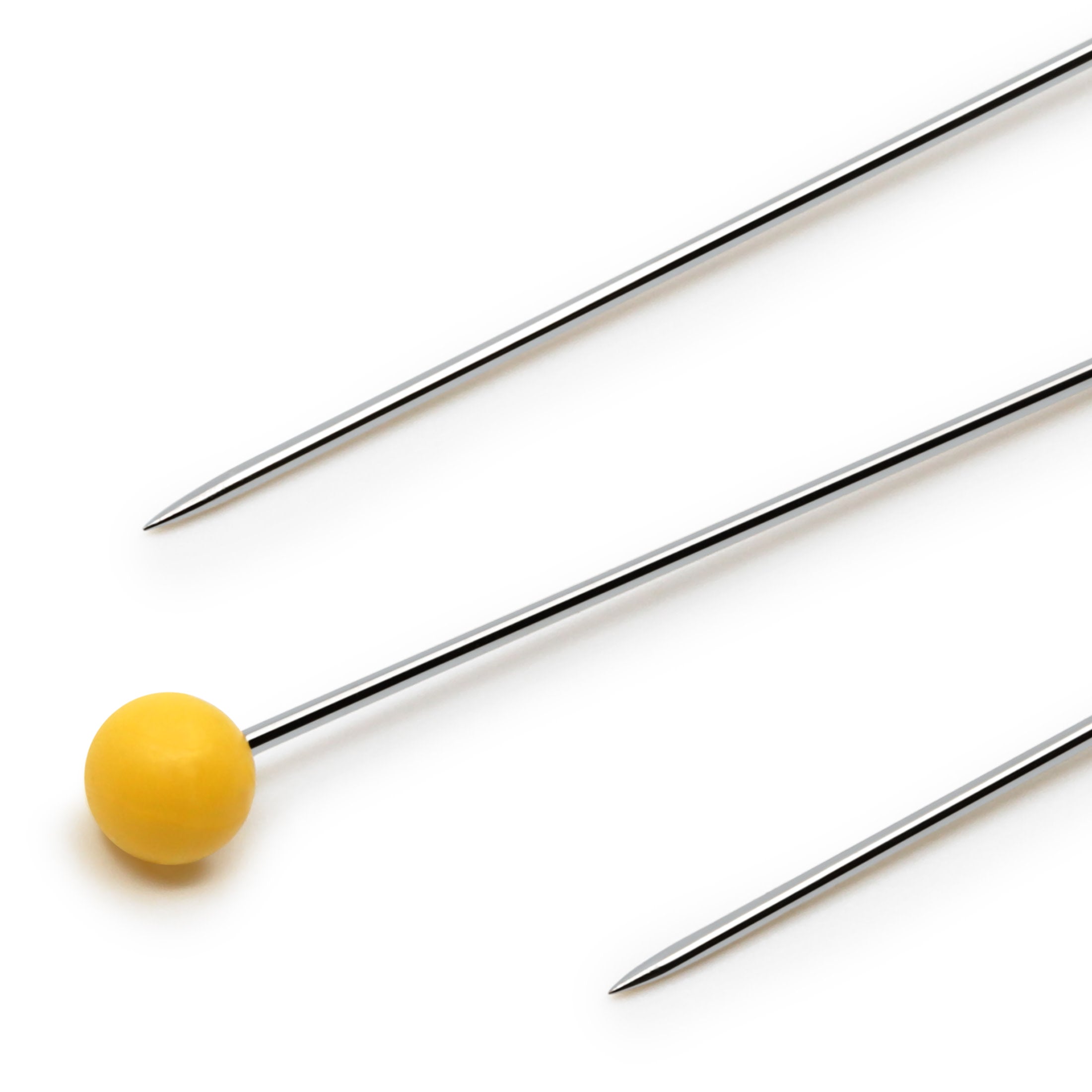 Dritz Épingles Boule Jaune Extra-Longues 44 mm 250 pcs