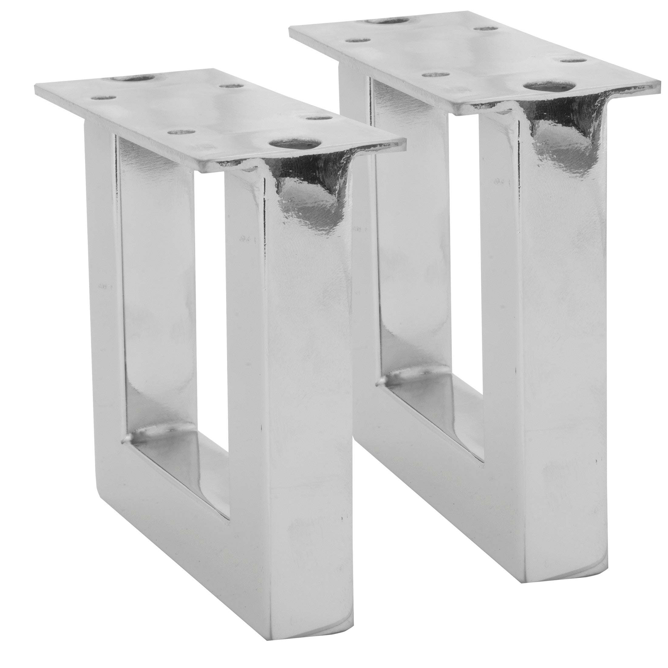 Dritz Home Décor 44708-65 pieds meuble métal nickel 2 pc